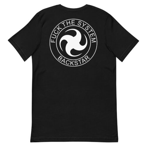 CAMISETA BACKSTAR FUCK THE SYSTEM - Imagem 2