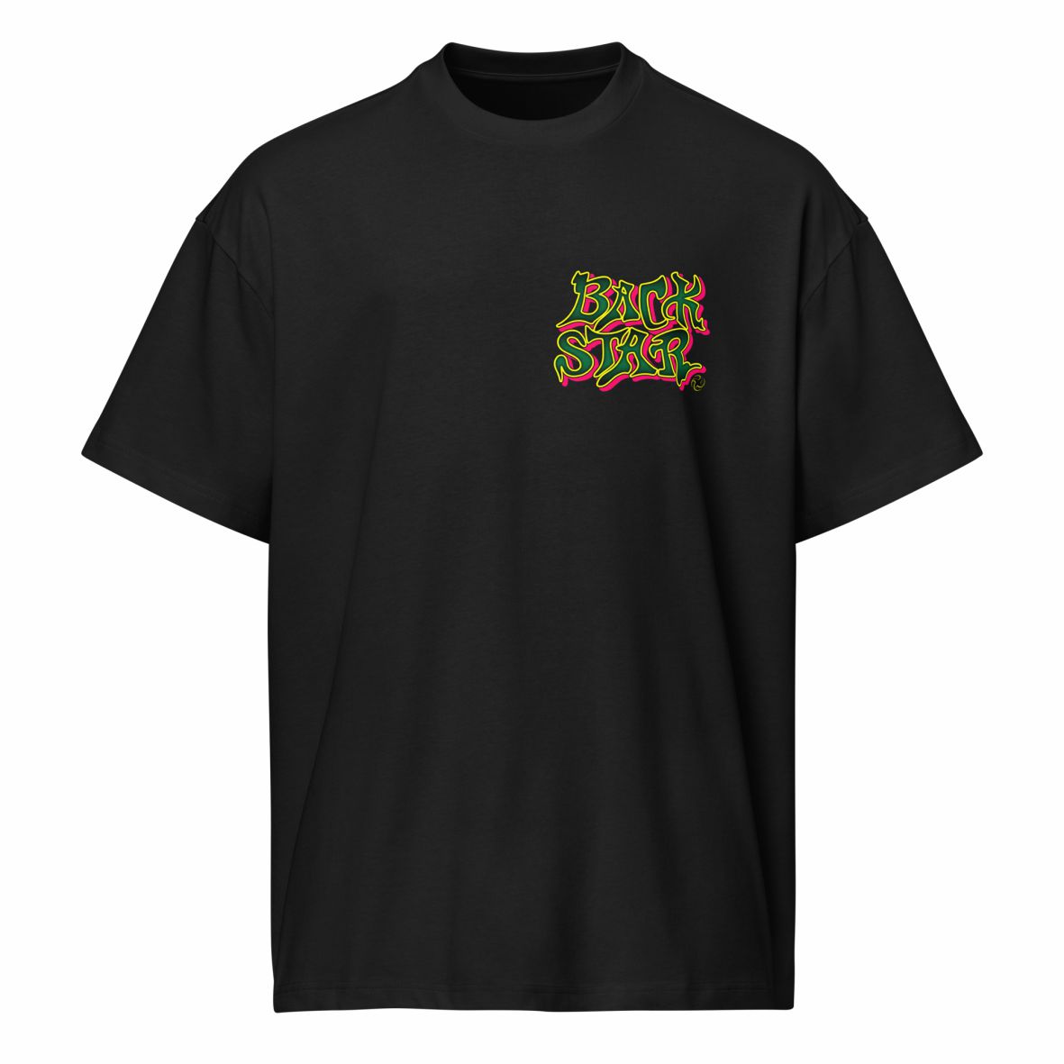CAMISETA STREET BACKSTAR LOGO NOME RELEITURA 1994 RASTA